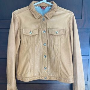 Sundance Leather Jacket, Size Small, Buttery soft!